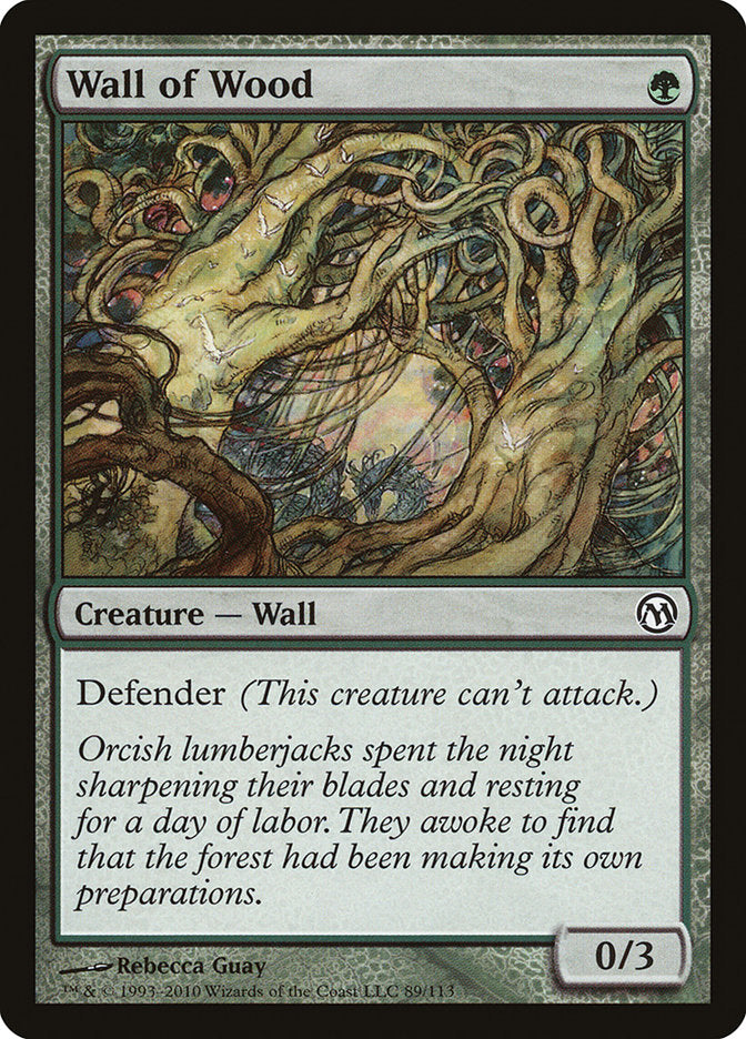 Wall of Wood [Duels of the Planeswalkers]-1