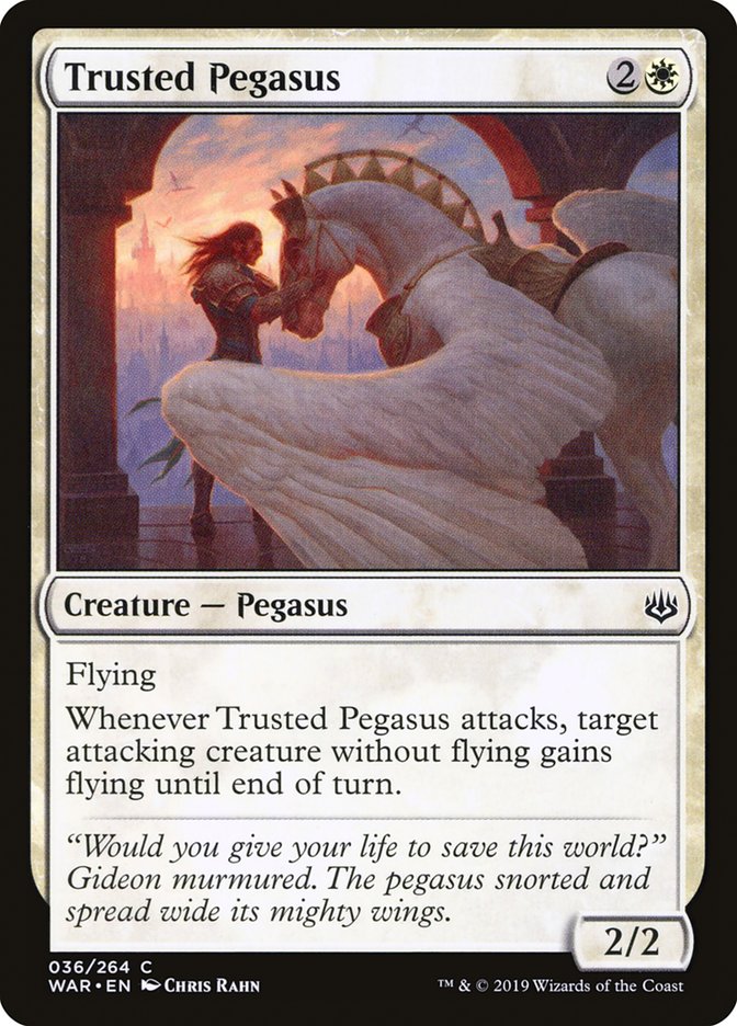 Trusted Pegasus [War of the Spark]-1