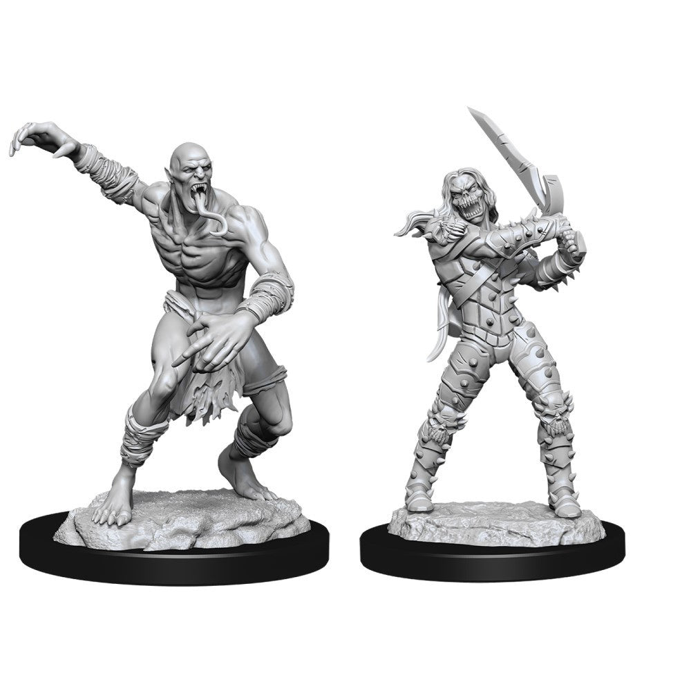 D&D Nolzurs Marvelous Unpainted Miniatures Wight and Ghast-1