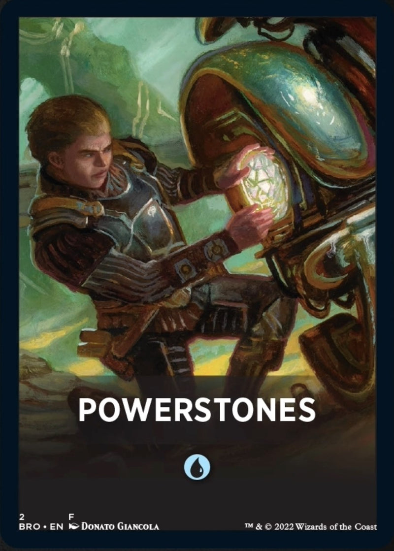 Powerstones Theme Card [The Brothers' War Tokens]-1