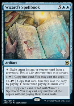Wizard's Spellbook (Promo Pack) [Dungeons & Dragons: Adventures in the Forgotten Realms Promos]-1