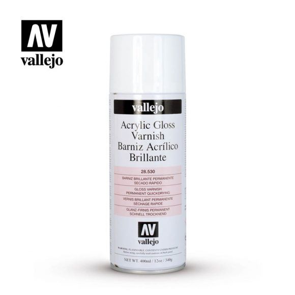 Vallejo Aerosol - Gloss Varnish 400ml-1