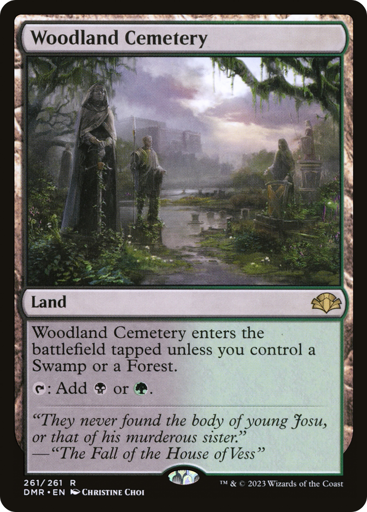 Woodland Cemetery [Dominaria Remastered]-1