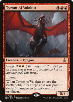 Tyrant of Valakut [Oath of the Gatewatch]-1