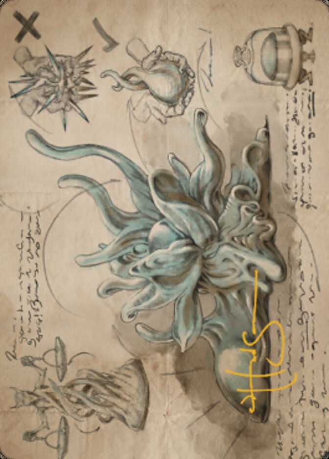 Sculpting Steel Art Card (Gold-Stamped Signature) [The Brothers' War Art Series]-1