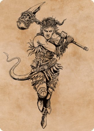 Karlach, Fury of Avernus Art Card (54) [Commander Legends: Battle for Baldur's Gate Art Series]-1