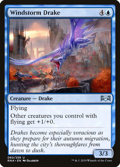 Windstorm Drake [Ravnica Allegiance]-1