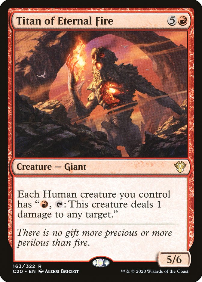 Titan of Eternal Fire [Commander 2020]-1
