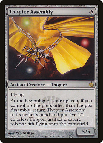 Thopter Assembly [Mirrodin Besieged]