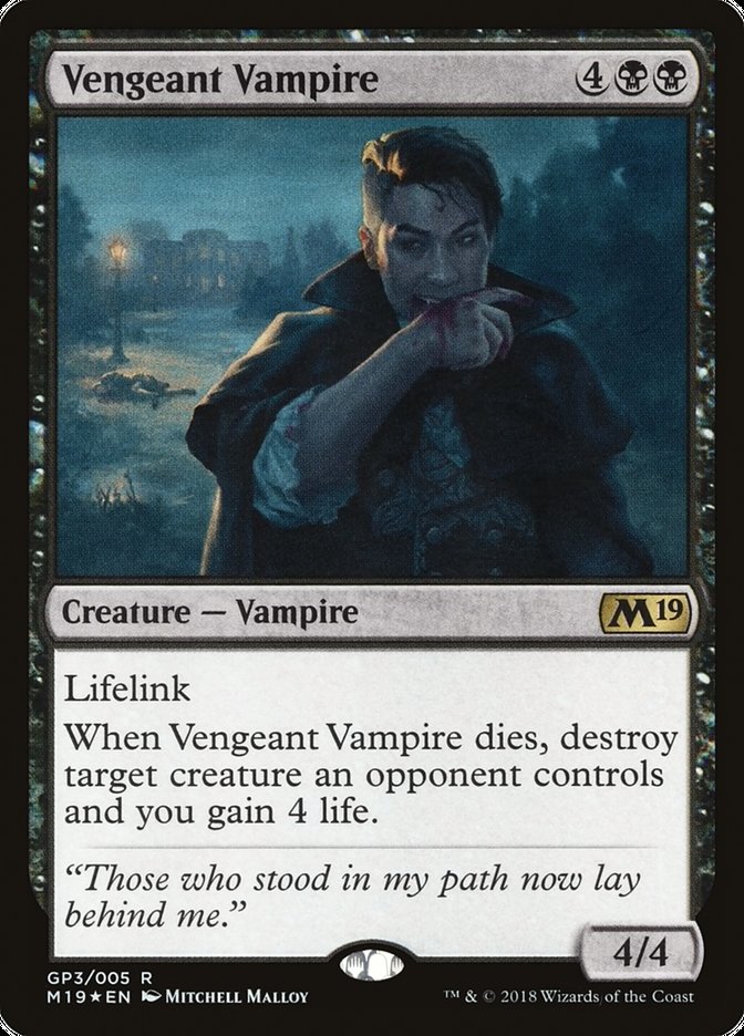 Vengeant Vampire [Magic 2019 Gift Pack]-1