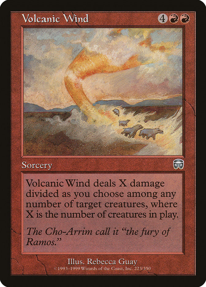 Volcanic Wind [Mercadian Masques]-1