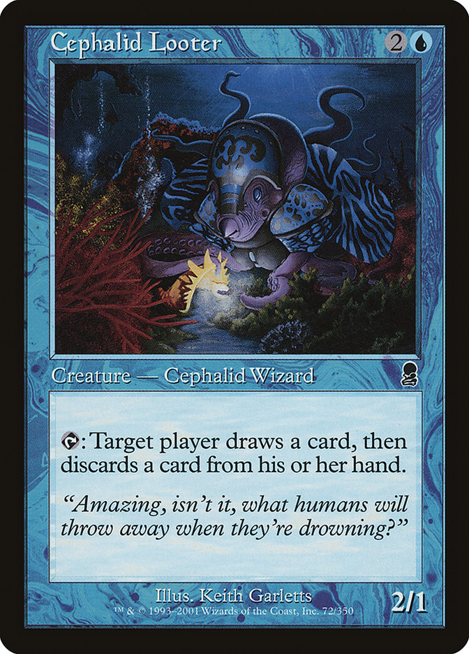 Cephalid Looter (Misprinted) [Odyssey]-1