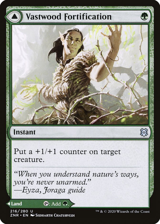 Vastwood Fortification // Vastwood Thicket [Zendikar Rising]-1