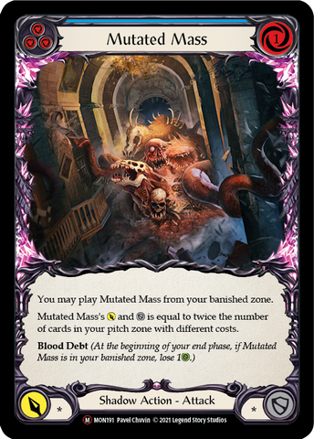 Mutated Mass [U-MON191-RF] (Monarch Unlimited)  Unlimited Rainbow Foil