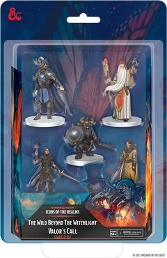 D&D Icons of the Realms Miniatures The Wild Beyond the Witchlight Valors Call Starter Set-1