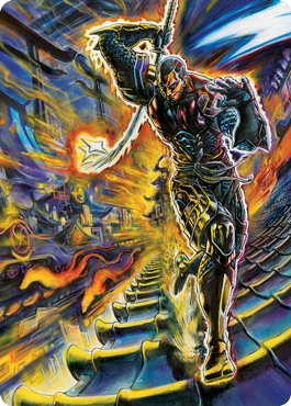 Kaito Shizuki 2 Art Card [Kamigawa: Neon Dynasty Art Series]-1