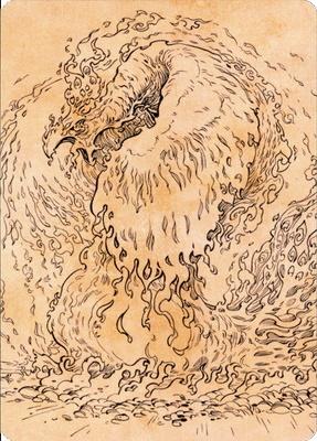 Nemesis Phoenix Art Card [Commander Legends: Battle for Baldur's Gate Art Series]-1
