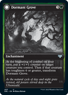 Dormant Grove // Gnarled Grovestrider [Innistrad: Double Feature]-1