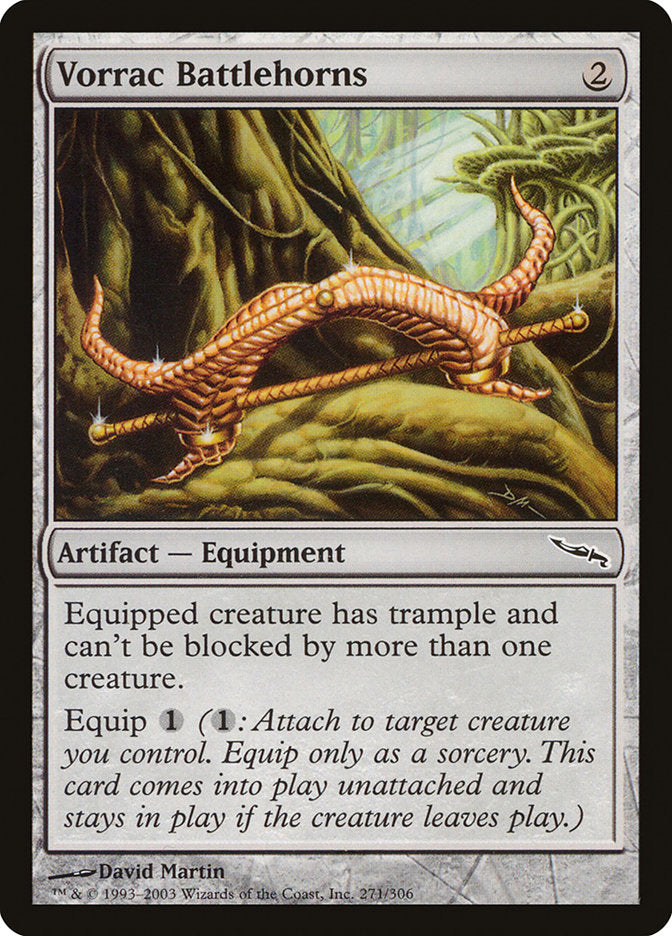 Vorrac Battlehorns [Mirrodin]-1