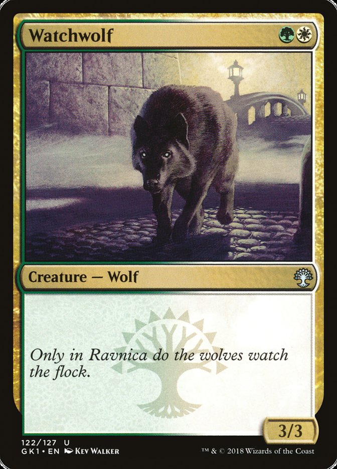 Watchwolf [Guilds of Ravnica Guild Kit]-1