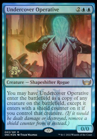Undercover Operative [Streets of New Capenna Prerelease Promos]-1
