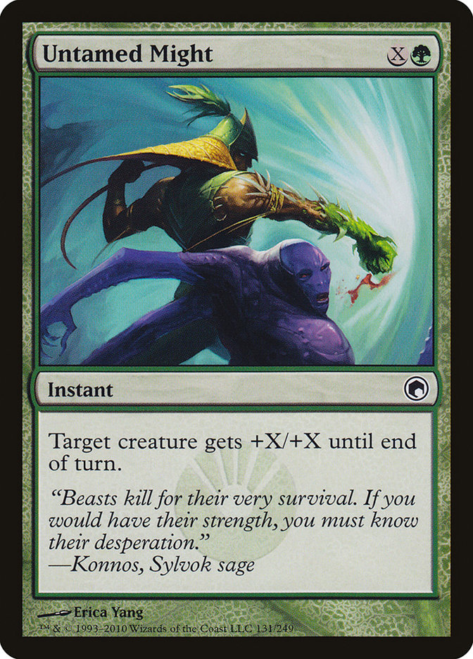 Untamed Might [Scars of Mirrodin]-1