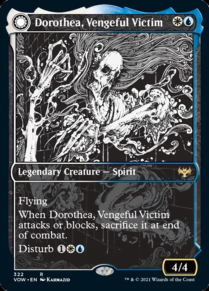 Dorothea, Vengeful Victim // Dorothea's Retribution (Showcase Eternal Night) [Innistrad: Crimson Vow]-1