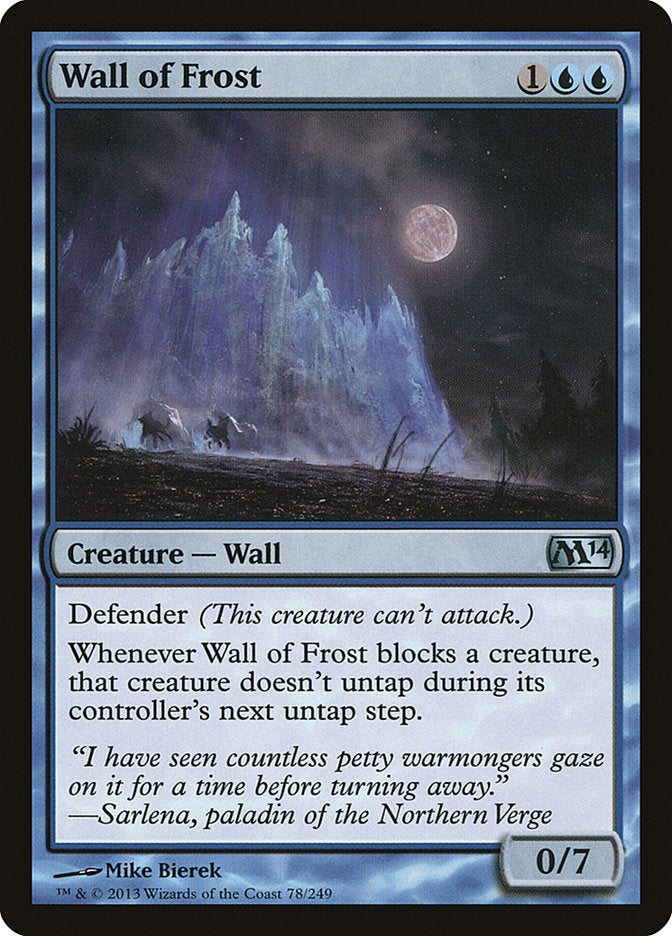 Wall of Frost [Magic 2014]-1