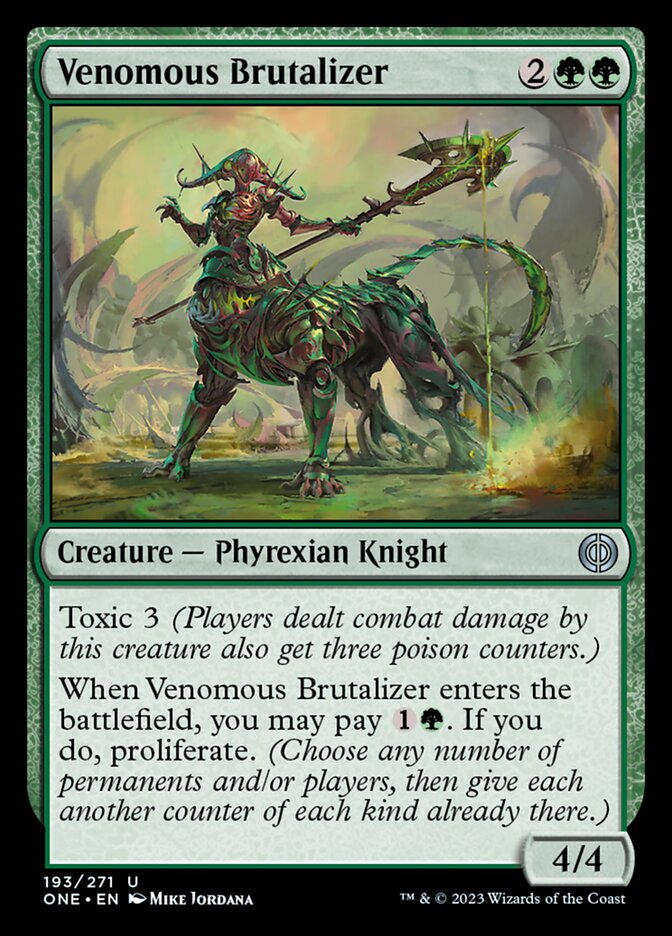 Venomous Brutalizer [Phyrexia: All Will Be One]-1