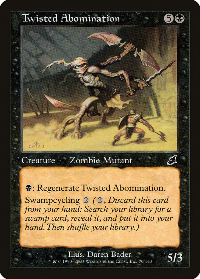 Twisted Abomination [Scourge]-1