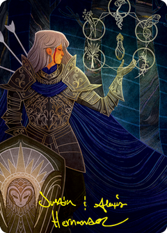 Revitalize Art Card (Gold-Stamped Signature) [Strixhaven: School of Mages Art Series]-1