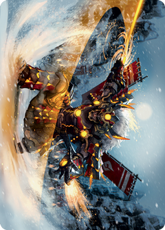 Asari Captain Art Card [Kamigawa: Neon Dynasty Art Series]-1