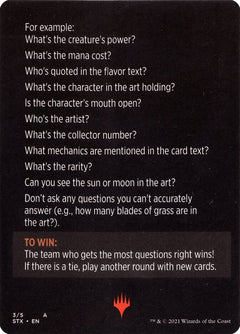 Careful Study (Magic Minigame) [Strixhaven: School of Mages Minigame]-2