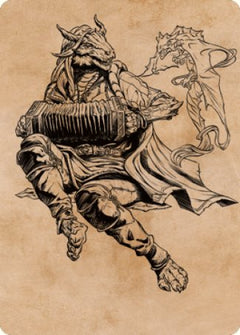 Korlessa, Scale Singer Art Card [Commander Legends: Battle for Baldur's Gate Art Series]-1
