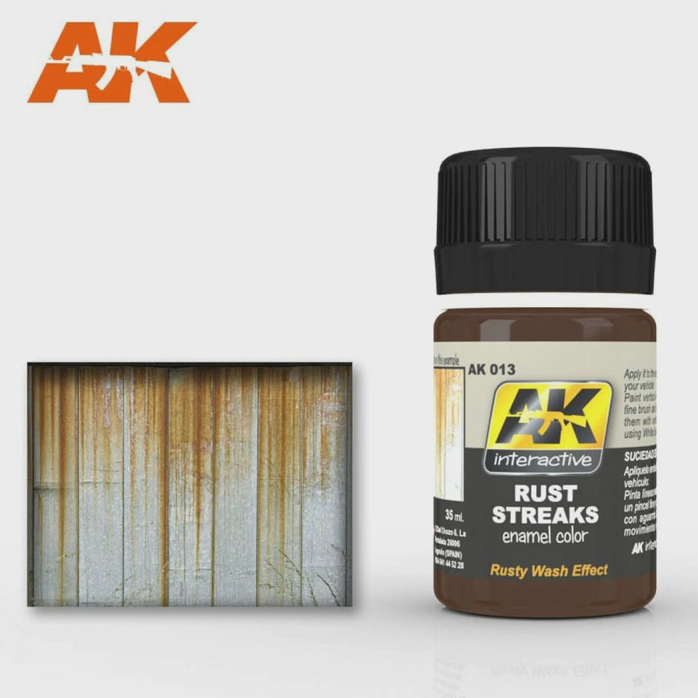 AK-Interactive: (Weathering) Rust Streaks
