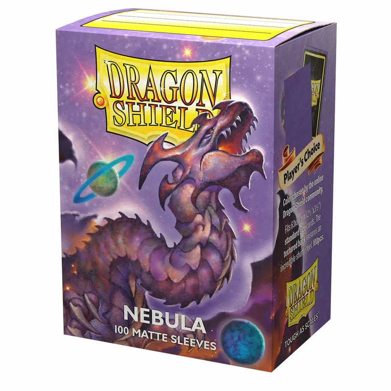 Sleeves - Dragon Shield - Box 100 - Nebula Purple MATTE-1