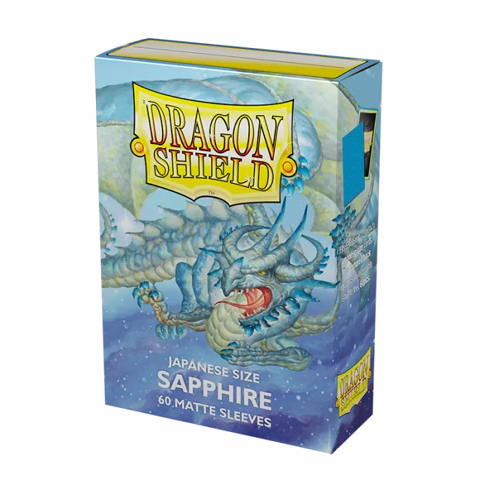 Sleeves - Dragon Shield Japanese - Box 60 - Sapphire Matte-1