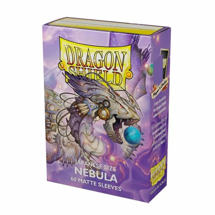 Sleeves - Dragon Shield Japanese - Box 60 - Nebula Purple Matte