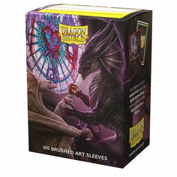 Sleeves - Dragon Shield - Box 100 - Brushed Art - Valentine Dragons 2022