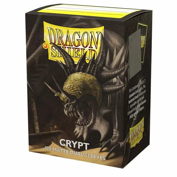 Sleeves - Dragon Shield - Box 100 - Standard Size Dual Matte Crypt-1