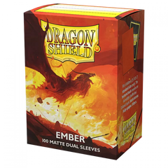 Sleeves - Dragon Shield - Box 100 - Standard Size Dual Matte Ember-2