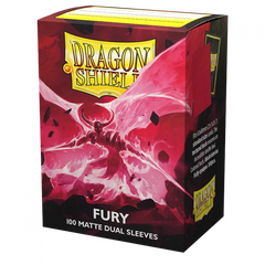 Sleeves - Dragon Shield - Box 100 - Standard Size Dual Matte Fury-2