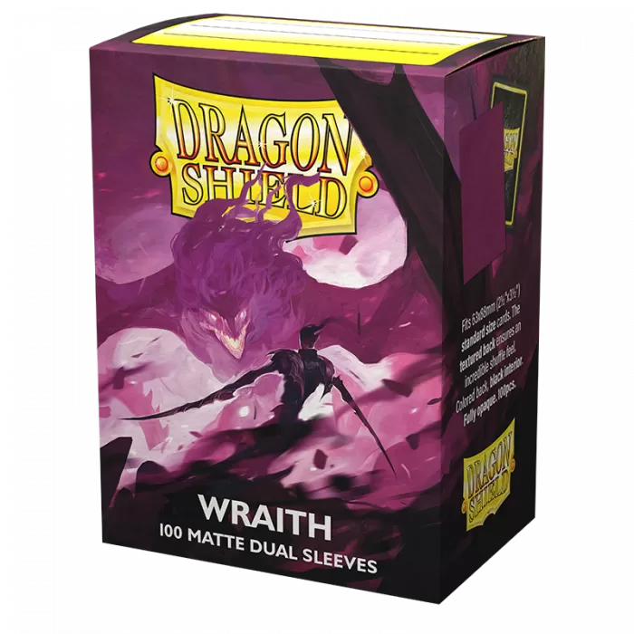 Sleeves - Dragon Shield - Box 100 - Standard Size Dual Matte Wraith-2