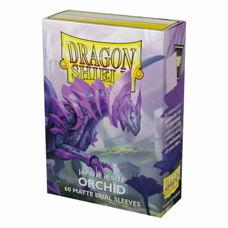 Sleeves - Dragon Shield Japanese - Box 60 - Dual Matte Orchid Emme-2