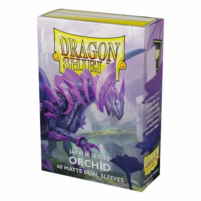 Sleeves - Dragon Shield Japanese - Box 60 - Dual Matte Orchid Emme-2