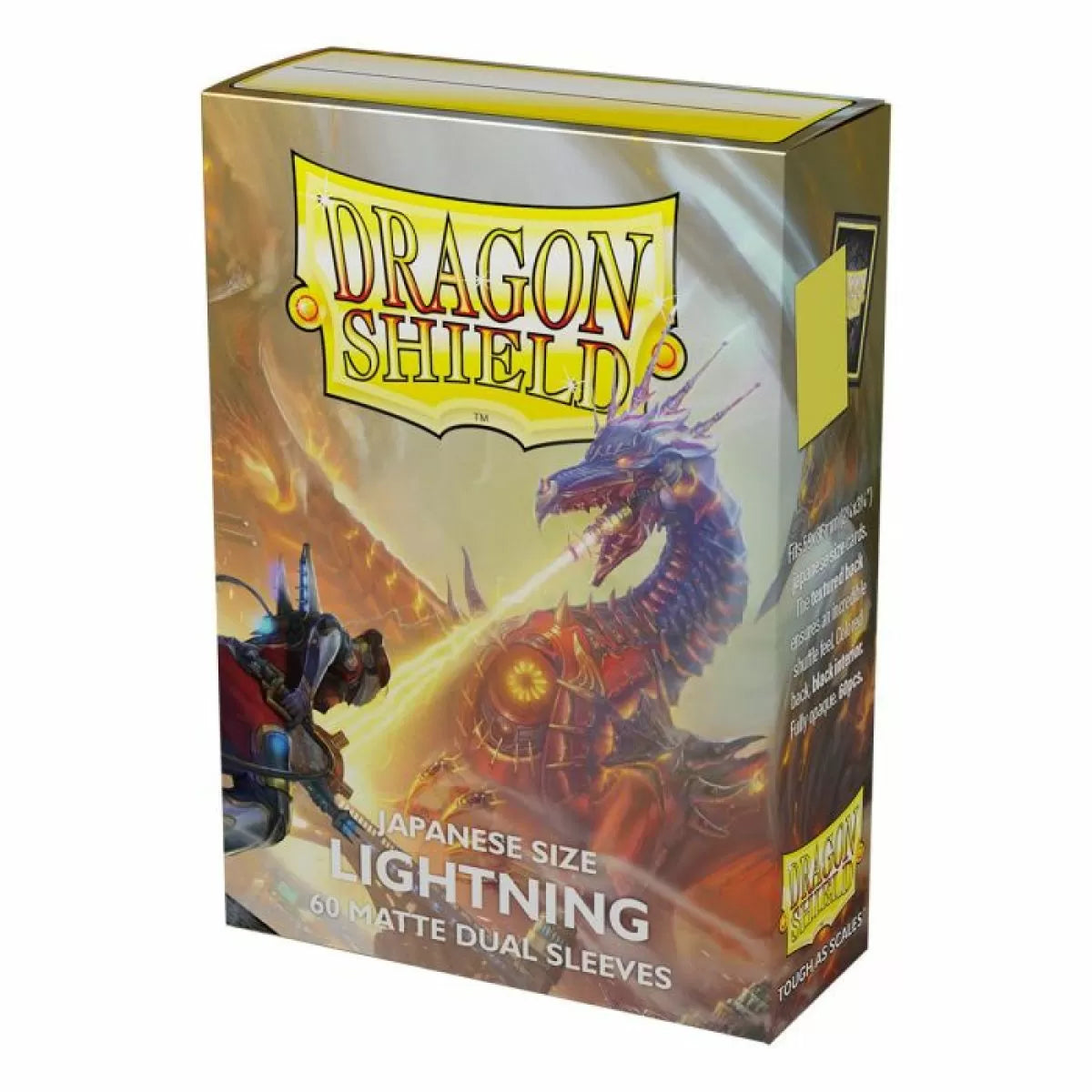 Sleeves - Dragon Shield Japanese - Box 60 - Dual Matte Lightning Ailia-1