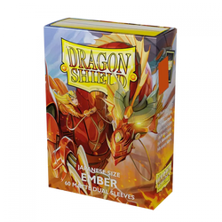 Sleeves - Dragon Shield Japanese - Box 60 - Dual Matte Ember