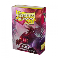 Sleeves - Dragon Shield Japanese - Box 60 - Dual Matte Fury-2