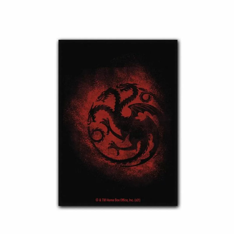 Sleeves - Dragon Shield - Box 100 - Brushed Art - Game of Thrones House Targaryen-2