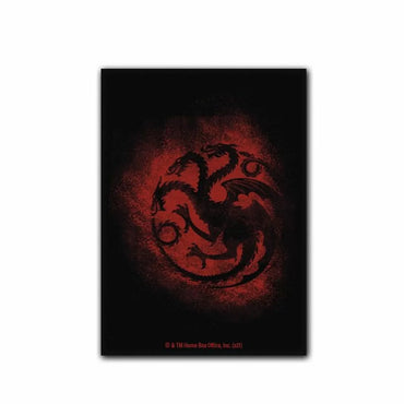 Sleeves - Dragon Shield - Box 100 - Brushed Art - Game of Thrones House Targaryen